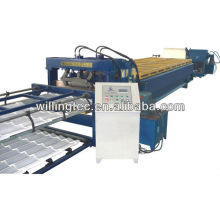 2014 alibaba express new type color glazed tile rolling forming machine